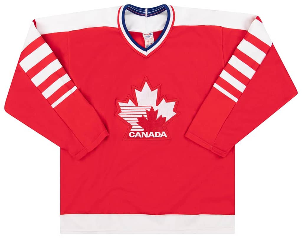 1988 Canada National Hockey Team CCM Jersey (Away) M