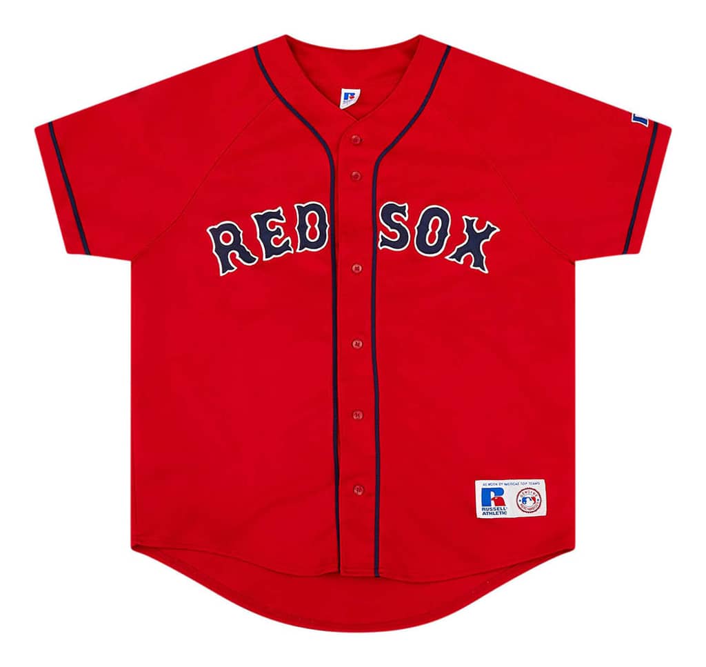 2003-04 Boston Red Sox Russell Athletic Jersey (Alternate) M