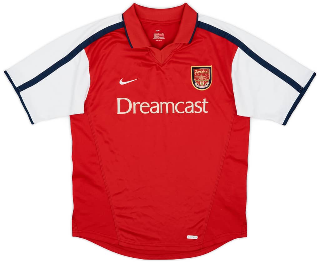 2000-02 Arsenal Home Shirt - 8/10 - (L.Boys)