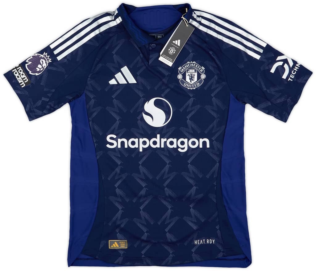 2024-25 Manchester United Authentic Away Shirt Mainoo #37 (S)