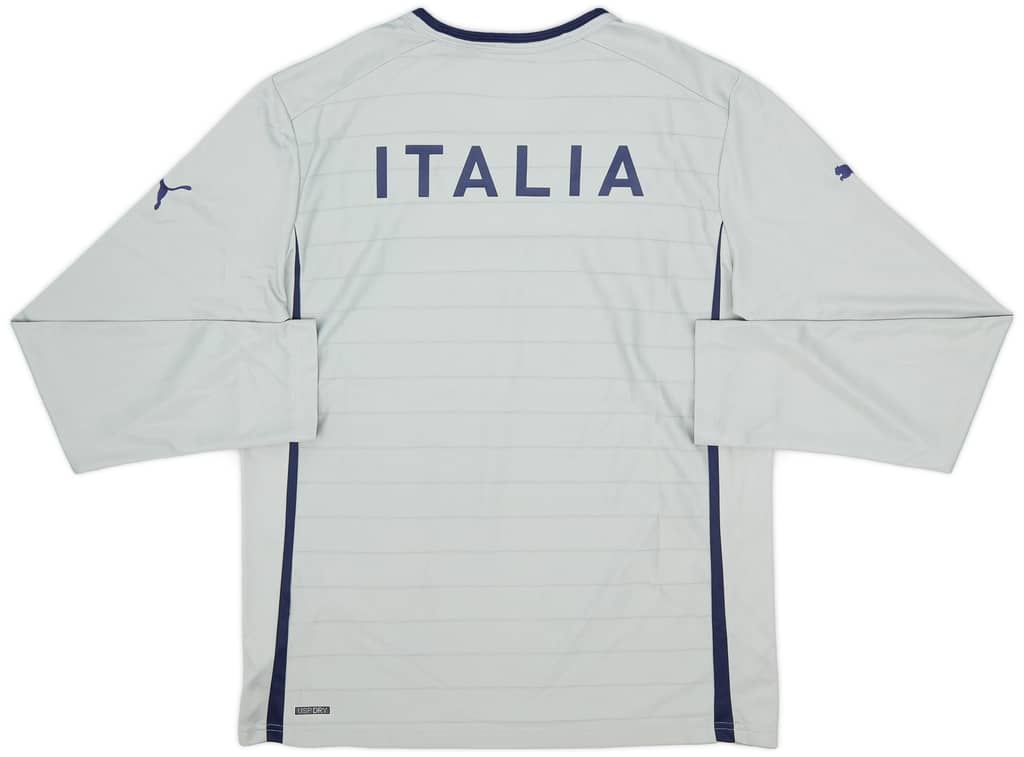 2012-13 Italy Puma Training L/S Shirt - 9/10 - (M)