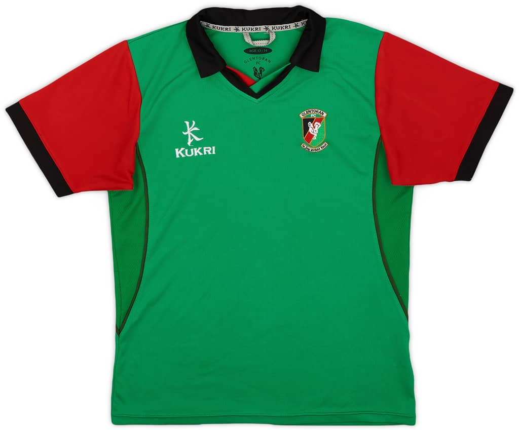 2013-14 Glentoran Home Shirt - 8/10 - (L.Boys)