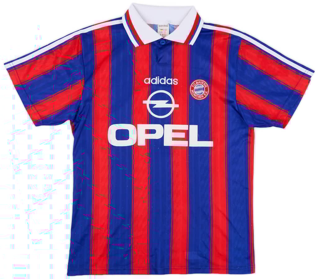 1995-97 Bayern Munich Home Shirt Scholl #7 - 7/10 - (S)