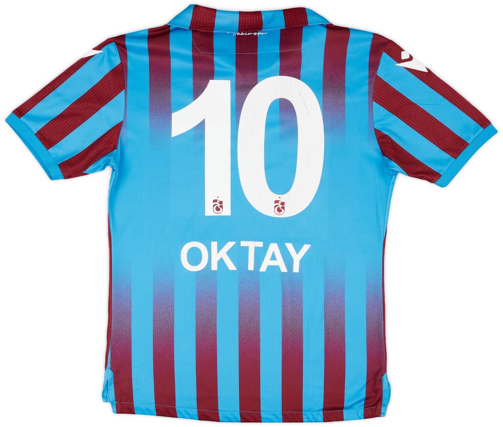 2021-22 Trabzonspor Home Shirt Oktay #10 - 5/10 - (L)