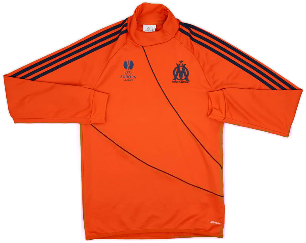 2012-13 Olympique Marseille adidas EL Drill Top - 9/10 - (M)