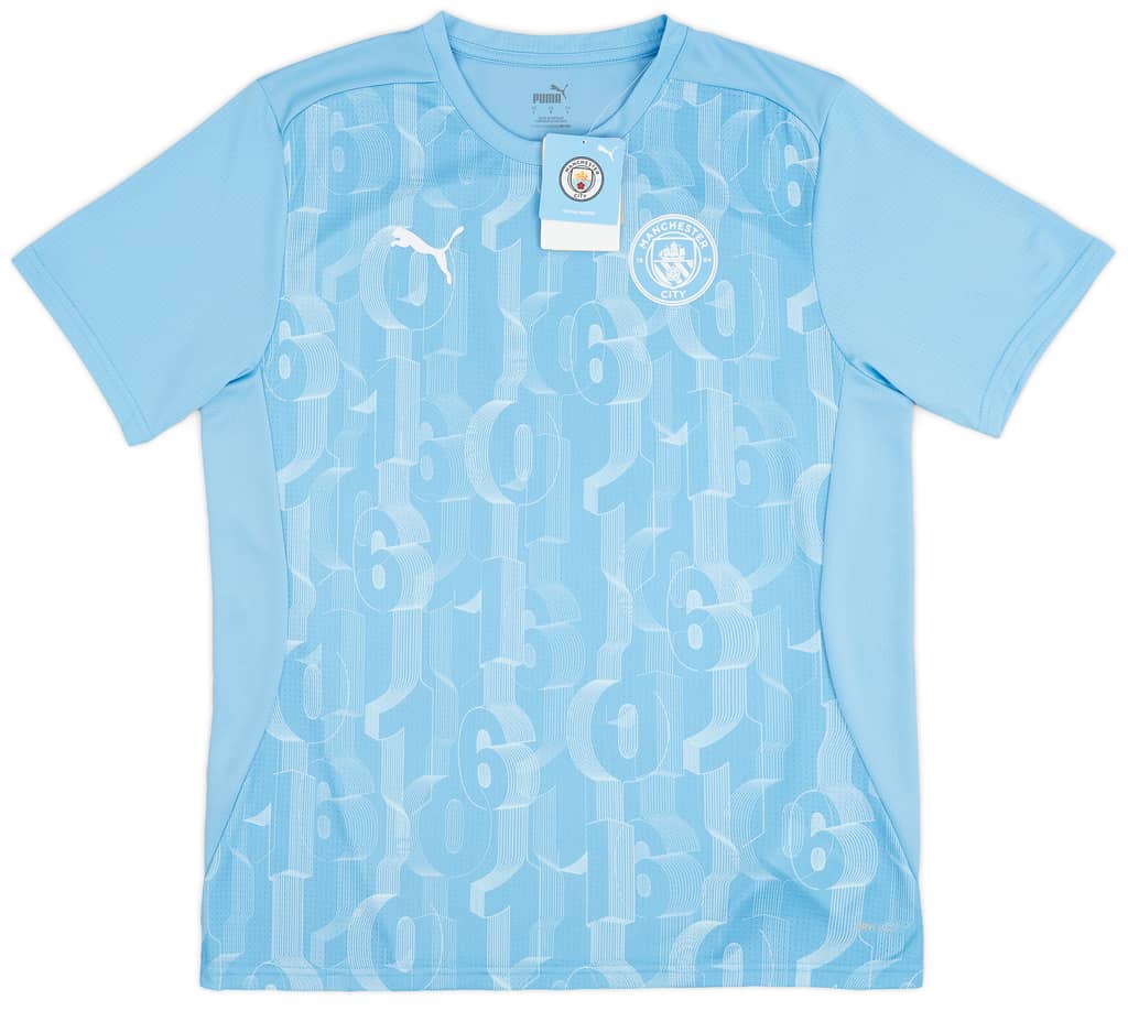 2024-25 Manchester City Puma Pre-Match Shirt