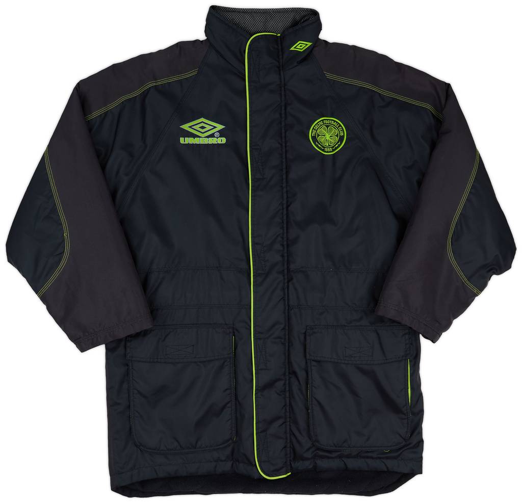 1998-99 Celtic Umbro Padded Bench Coat - 9/10 - (S)