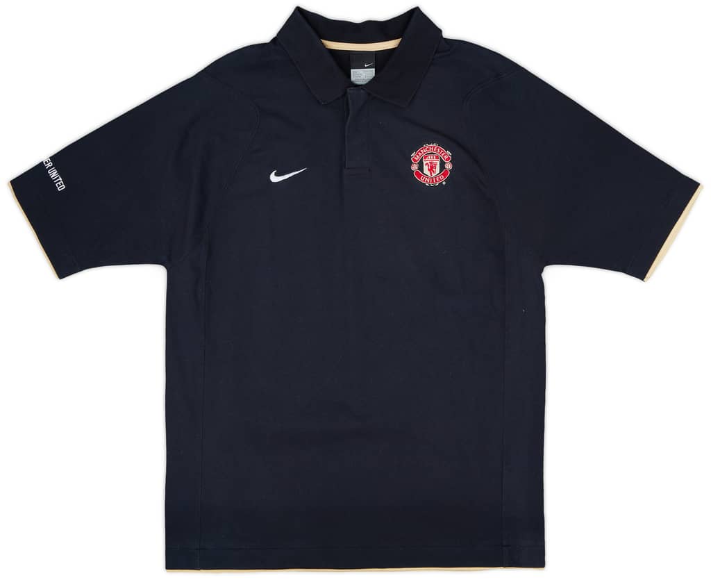 2006-07 Manchester United Nike Polo Shirt - 9/10 - (L)