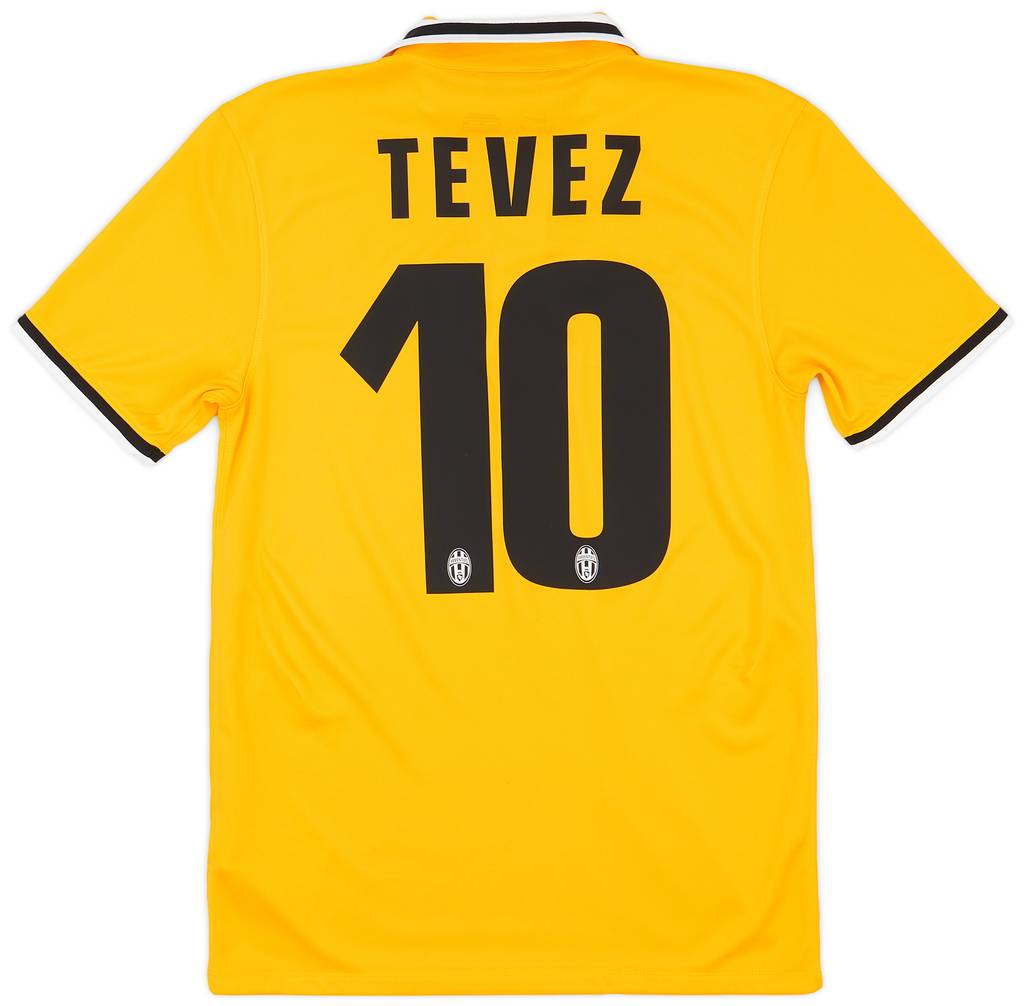 2013-14 Juventus Away Shirt Tevez #10 - 7/10 - (S)
