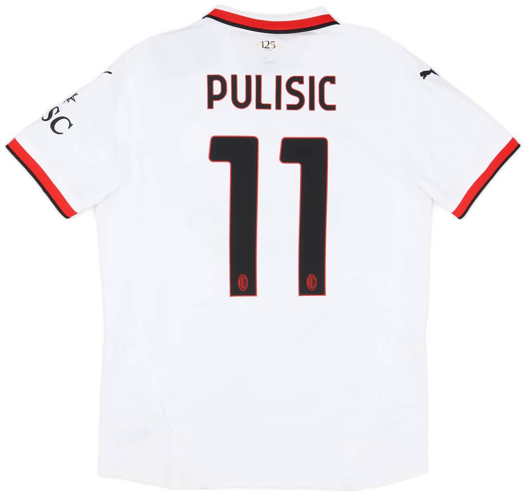 2024-25 AC Milan Authentic Away Shirt Pulisic #11