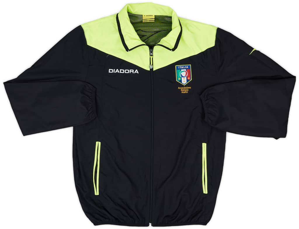 2007-08 Italy Diadora Referee Track Jacket - 8/10 - (S)