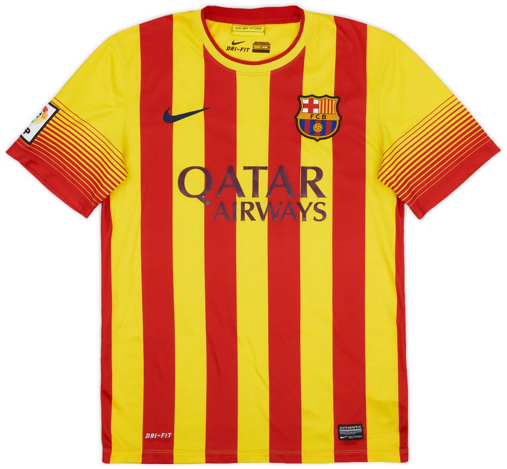 2013-15 Barcelona Away Shirt Messi #10 - 9/10 - (S)