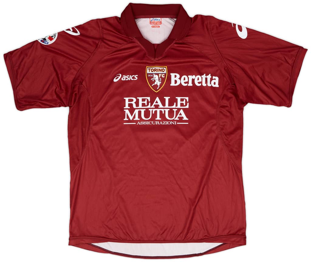 2006-07 Torino Match Worn Home Shirt Muzzi #9