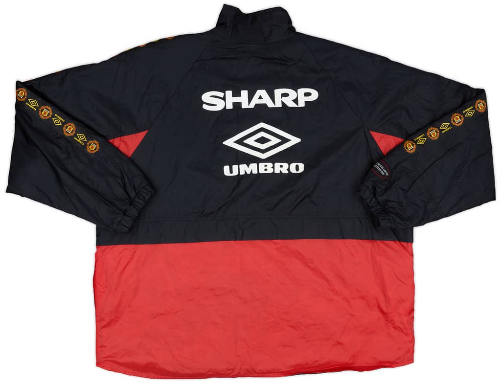 1996-97 Manchester United Umbro Rain Jacket - 7/10 - (XL)