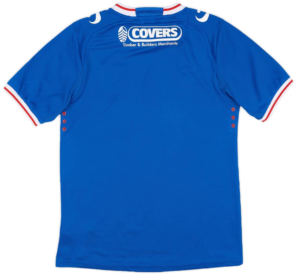 2017-18 Portsmouth Home Shirt - 9/10 - (S)