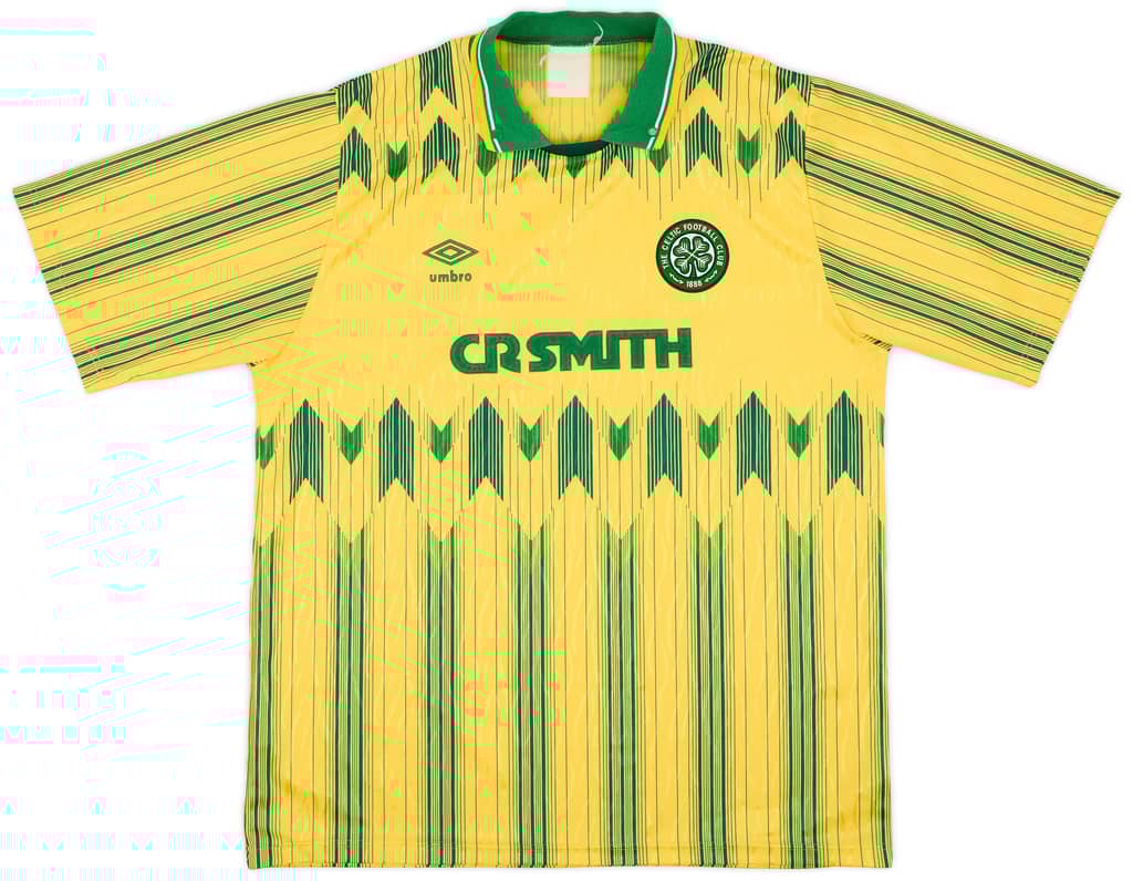1989-91 Celtic Away Shirt - 8/10 - (L)