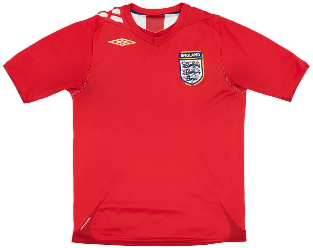 2006-08 England Away Shirt - 3/10 - (M)