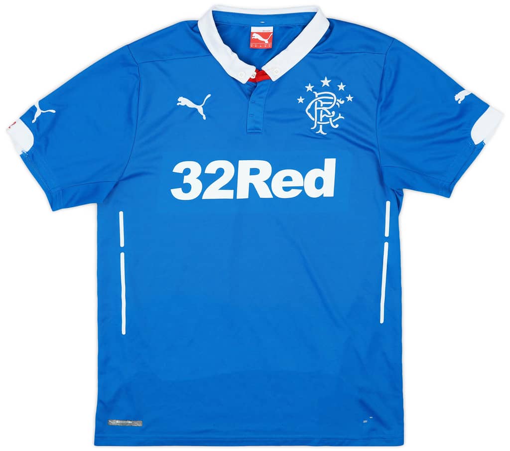 2015-16 Rangers Home Shirt - 8/10 - (M)
