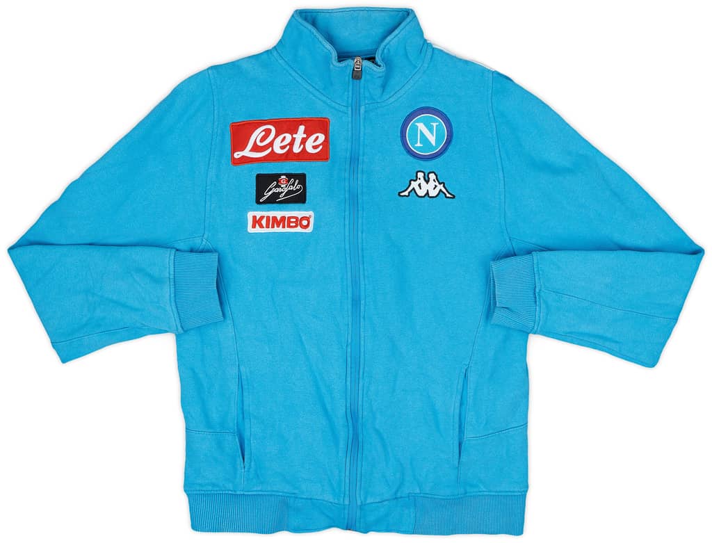 2017-18 Napoli Kappa Track Jacket - 6/10 - (M)