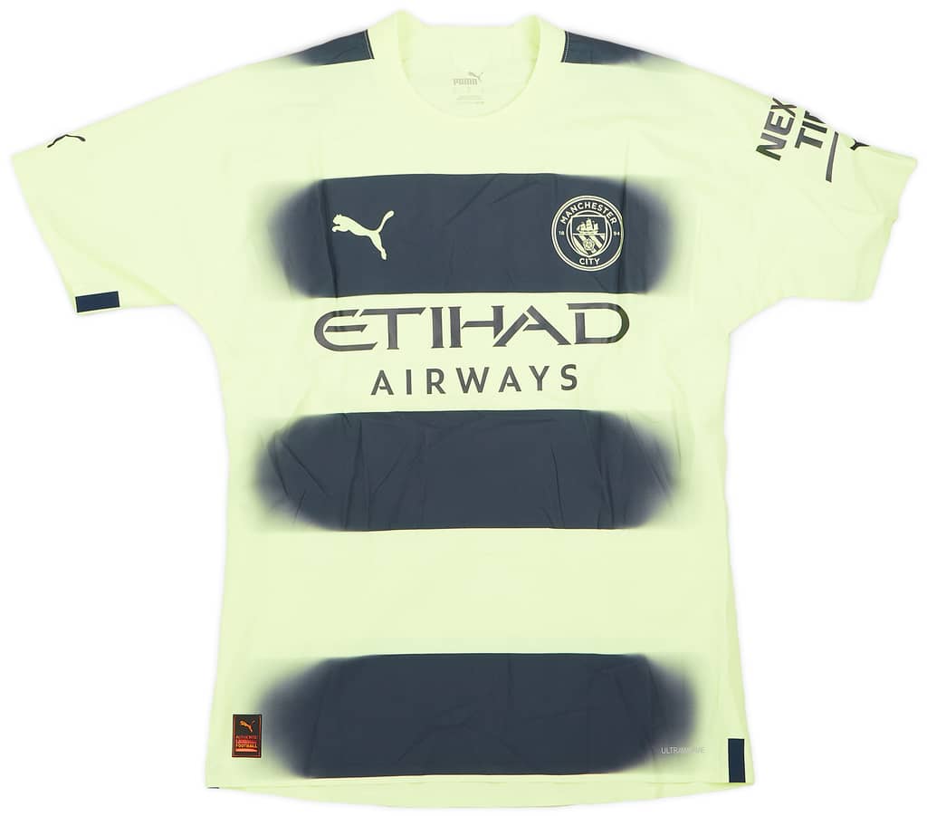 2022-23 Manchester City Match Issue FA Cup Third Shirt Sergio Gomez #21