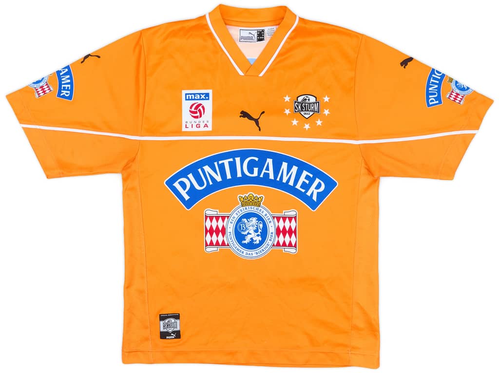 2001-02 Sturm Graz Away Shirt Vastic #10 - 8/10 - (S)