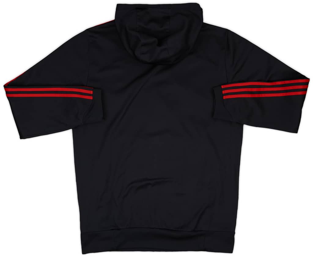 2012-13 AC Milan adidas Hooded Sweat Top - 9/10 - (L)