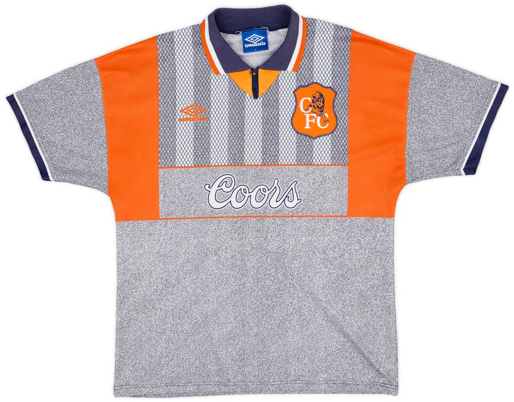 1994-96 Chelsea Away Shirt Gullit #4 - 10/10 - (L)