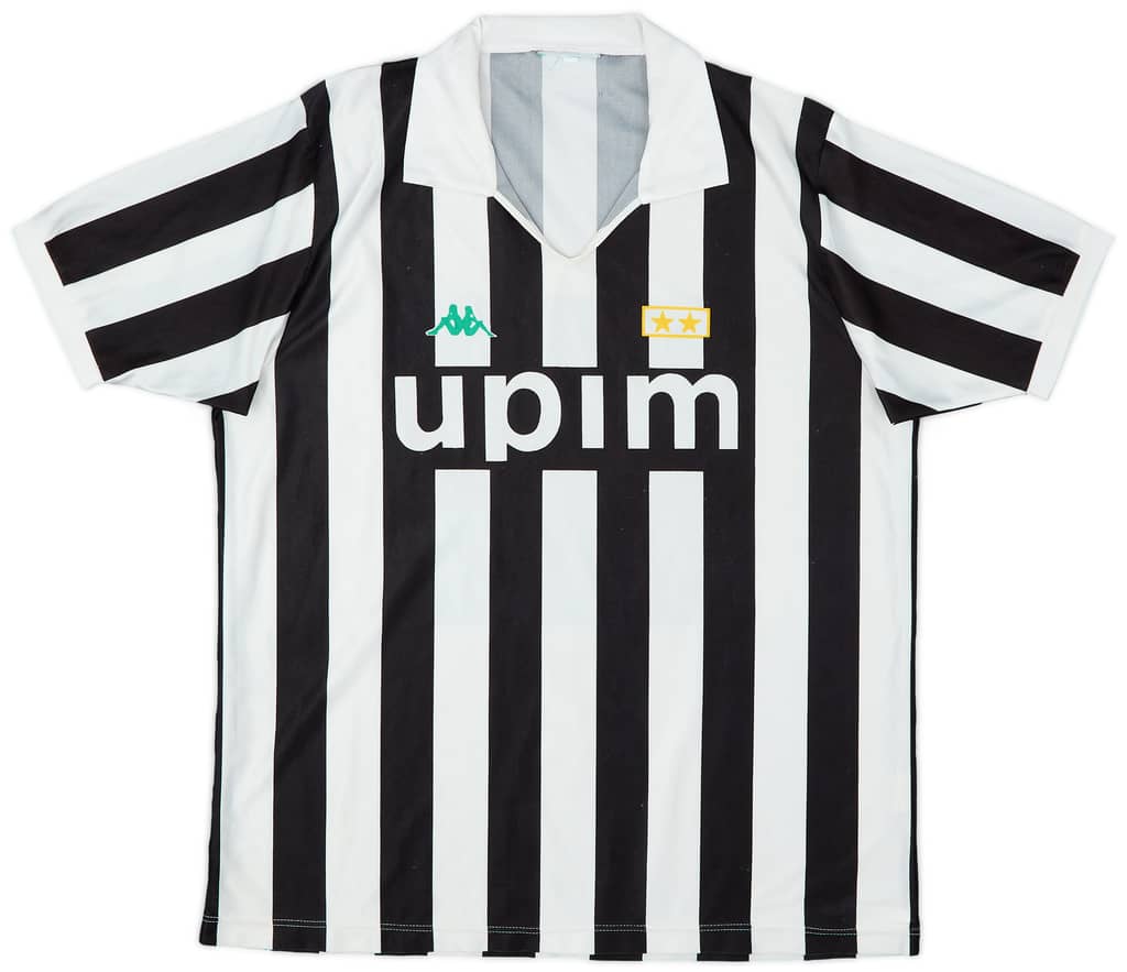 1991-92 Juventus Basic Home Shirt - 7/10 - (L)