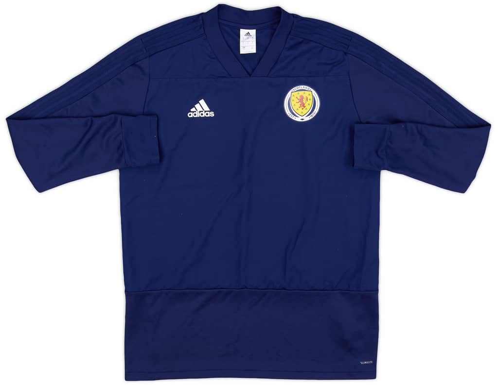 2018-19 Scotland adidas Drill Top - 8/10 - (L)