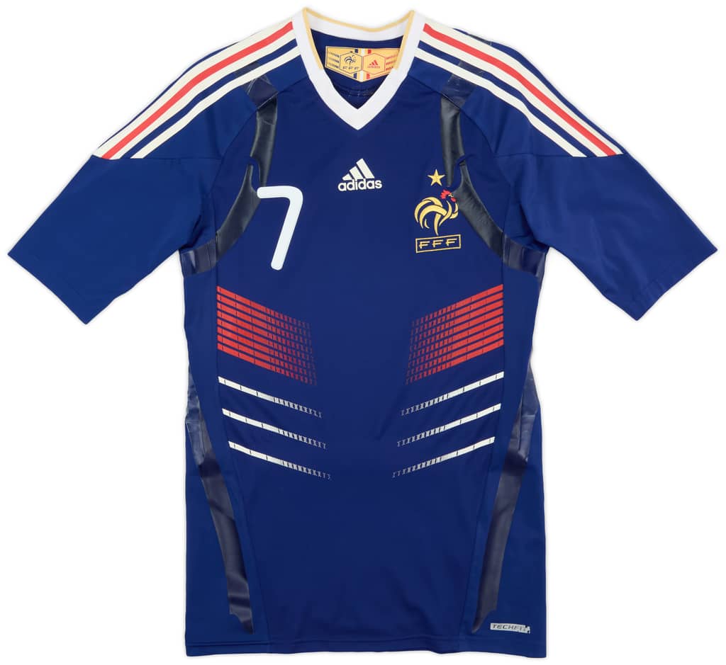 2009-10 France Home Shirt Ribery #7 - 7/10 - (M)
