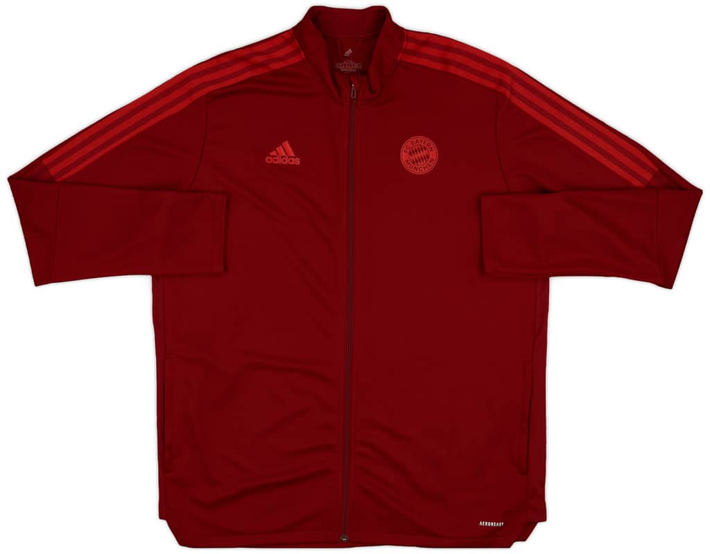 2021-22 Bayern Munich adidas Track Jacket - 8/10 - (XXL)