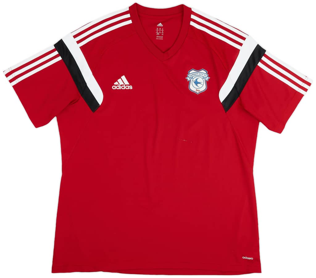 2015-16 Cardiff adidas Training Shirt - 7/10 - (XL)