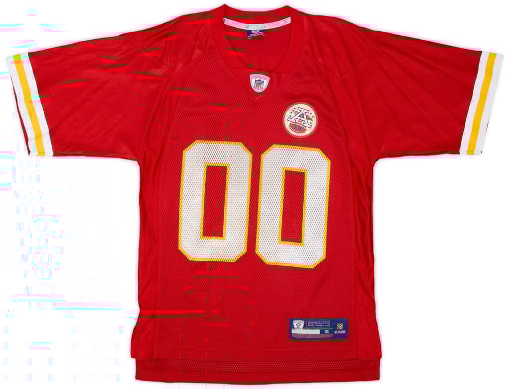 2008-11 Kansas City Chiefs #00 Reebok On Field Home Jersey - 7/10 - (S)