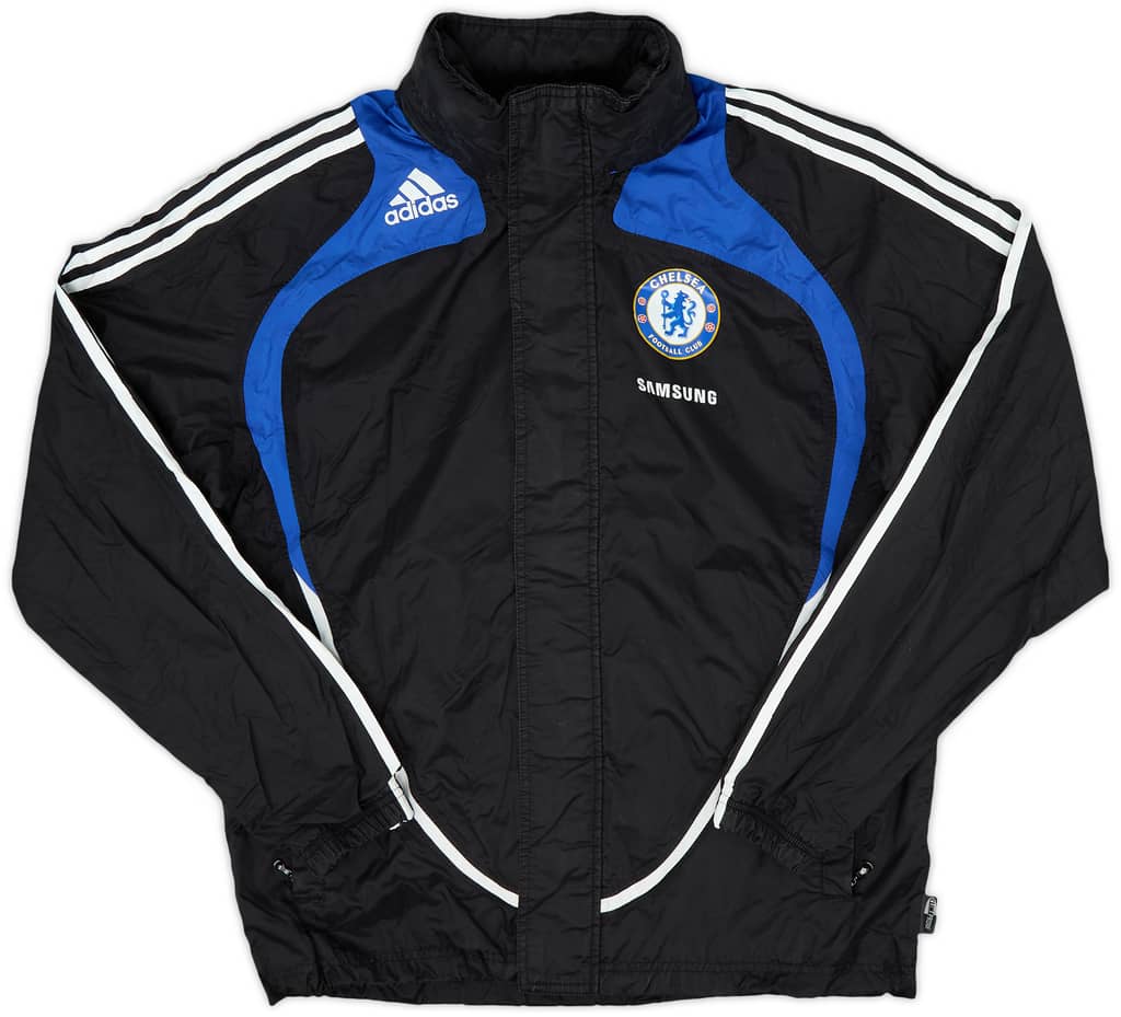 2008-09 Chelsea adidas Hooded Rain Jacket - 9/10 - (S)