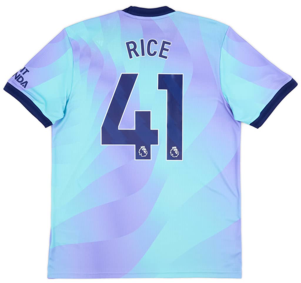 2024-25 Arsenal Authentic Third Shirt Rice #41