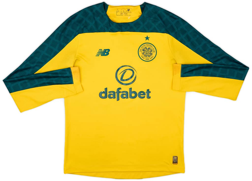 2019-20 Celtic Away L/S Shirt - 6/10 - (S)