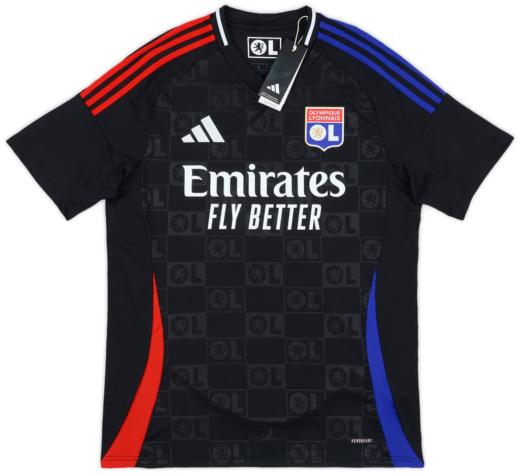 2024-25 Lyon Away Shirt Lacazette #10