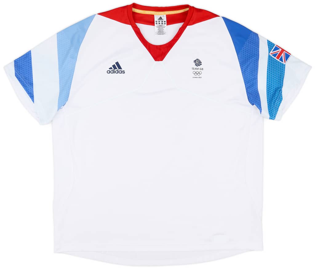 2012 Team GB Olympic adidas Training Shirt - 9/10 - (XXL)