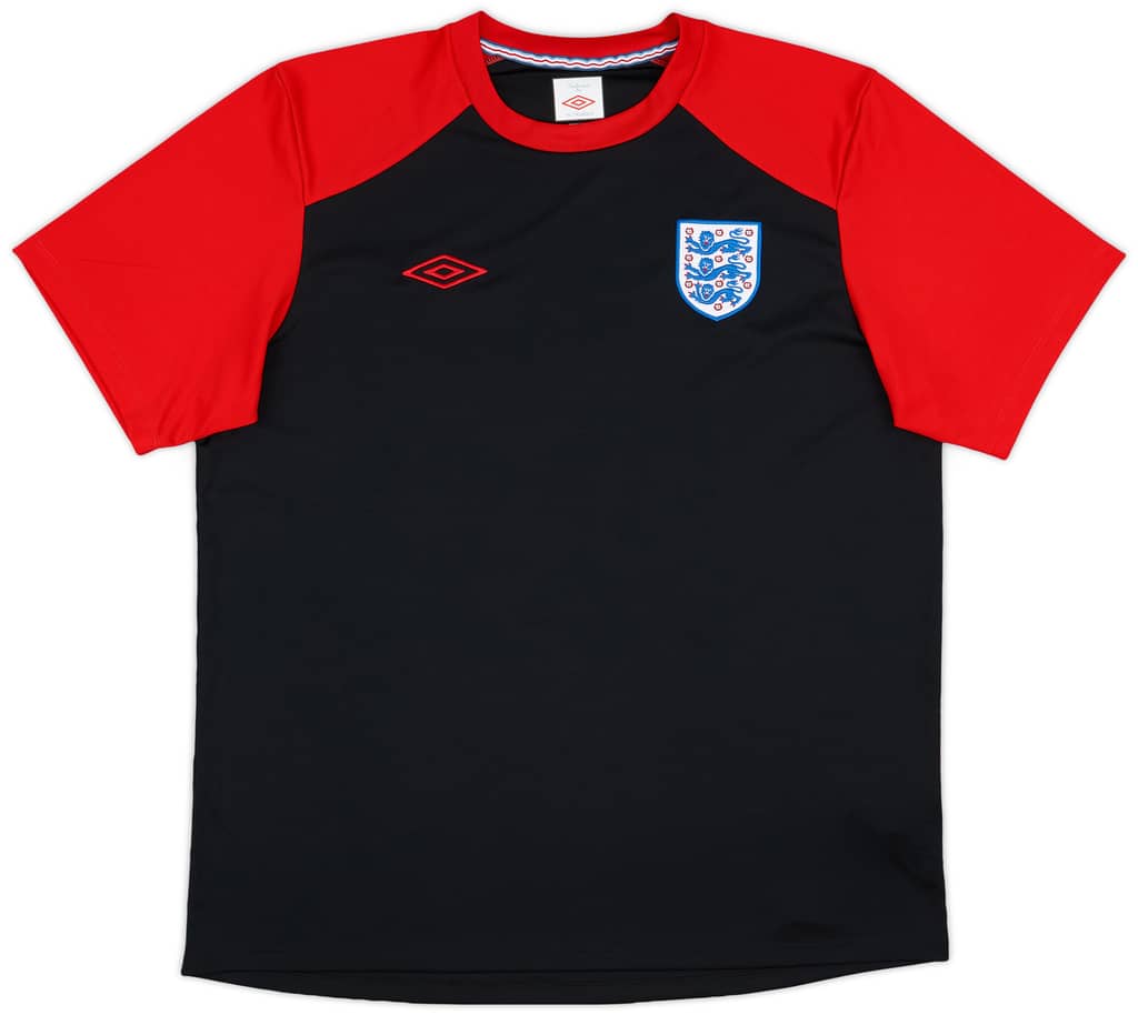 2010-11 England Umbro Training Shirt - 9/10 - (XL)