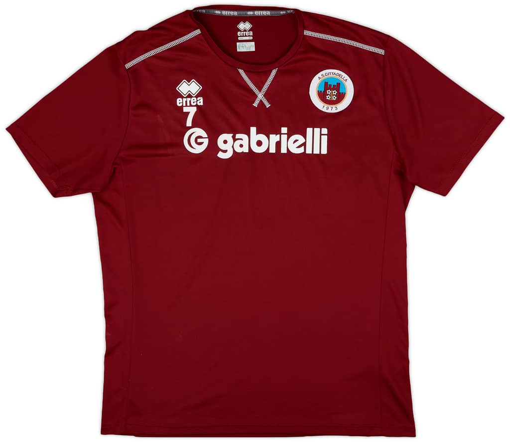 2023-24 Cittadella Player Issue Errea Training Shirt #7 - 7/10 - (XL)