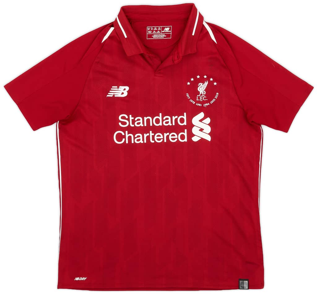 2018-19 Liverpool Home Shirt - 9/10 - (XL.Boys)