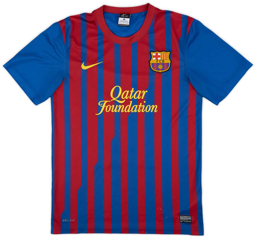 2011-12 Barcelona Basic Home Shirt - 6/10 - (S)