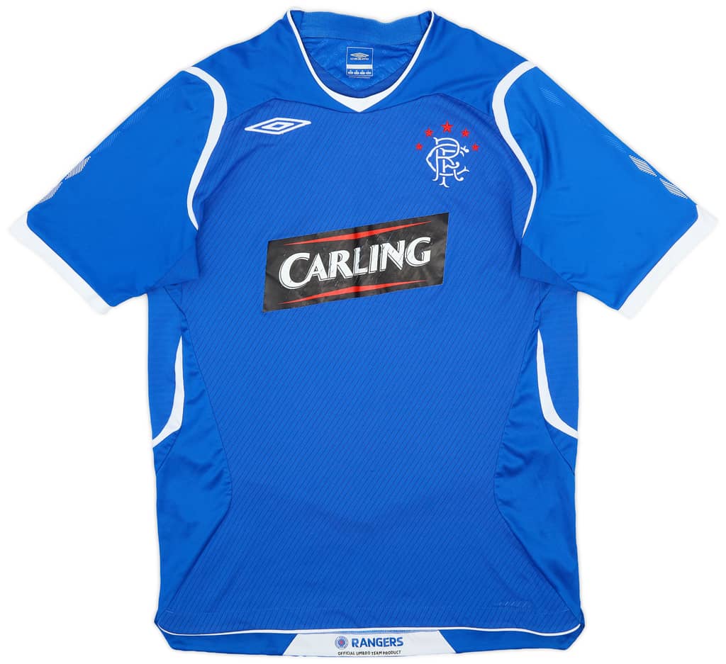 2008-09 Rangers Home Shirt - 6/10 - (M)