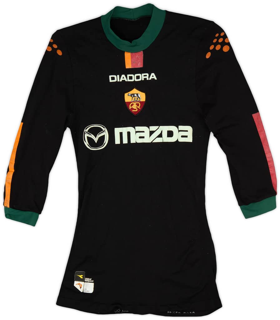 2004-05 Roma European Home L/S Shirt - 6/10 - (S)