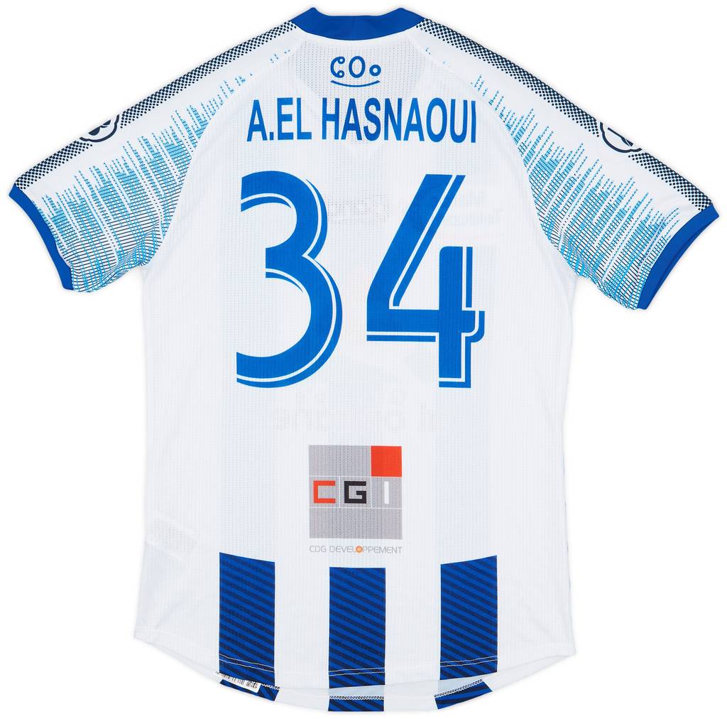 2018-19 Chabab Rif Home Shirt A.El Hasnaoui #34 - 8/10 - (M)