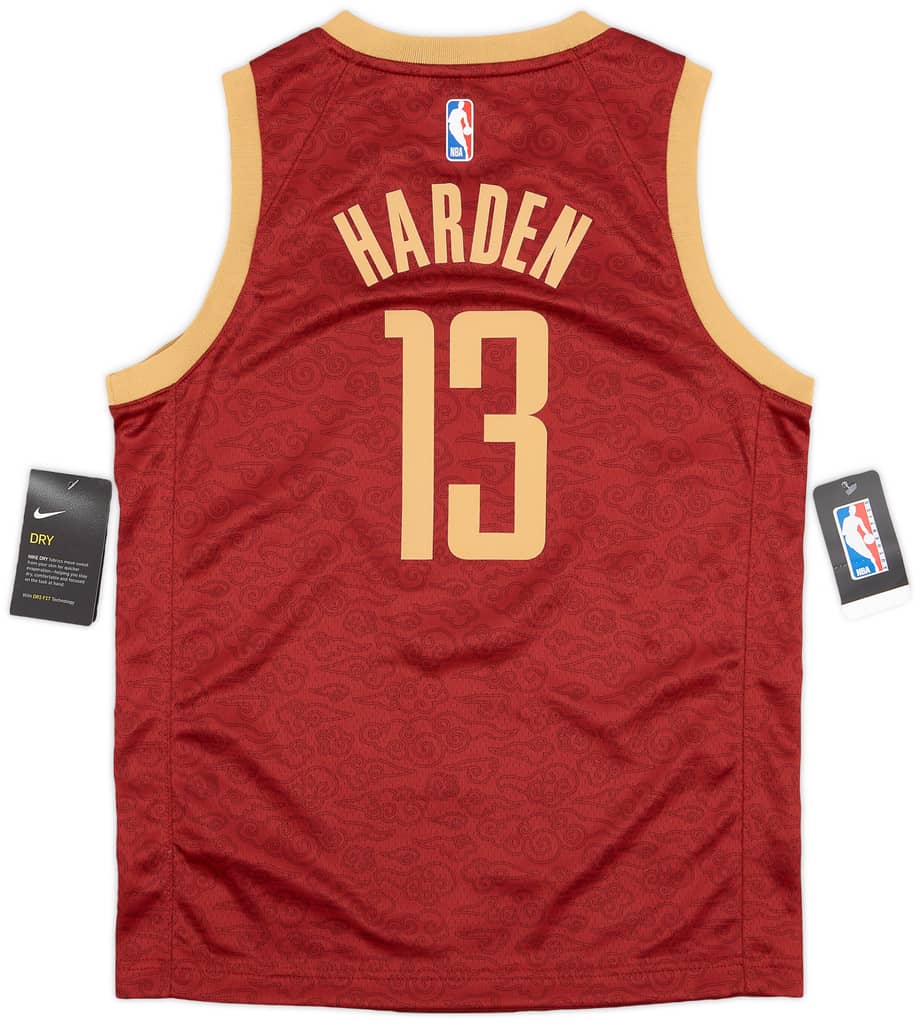 2018-19 Houston Rockets Harden #13 Nike Swingman Alternate Jersey (M.Boys)