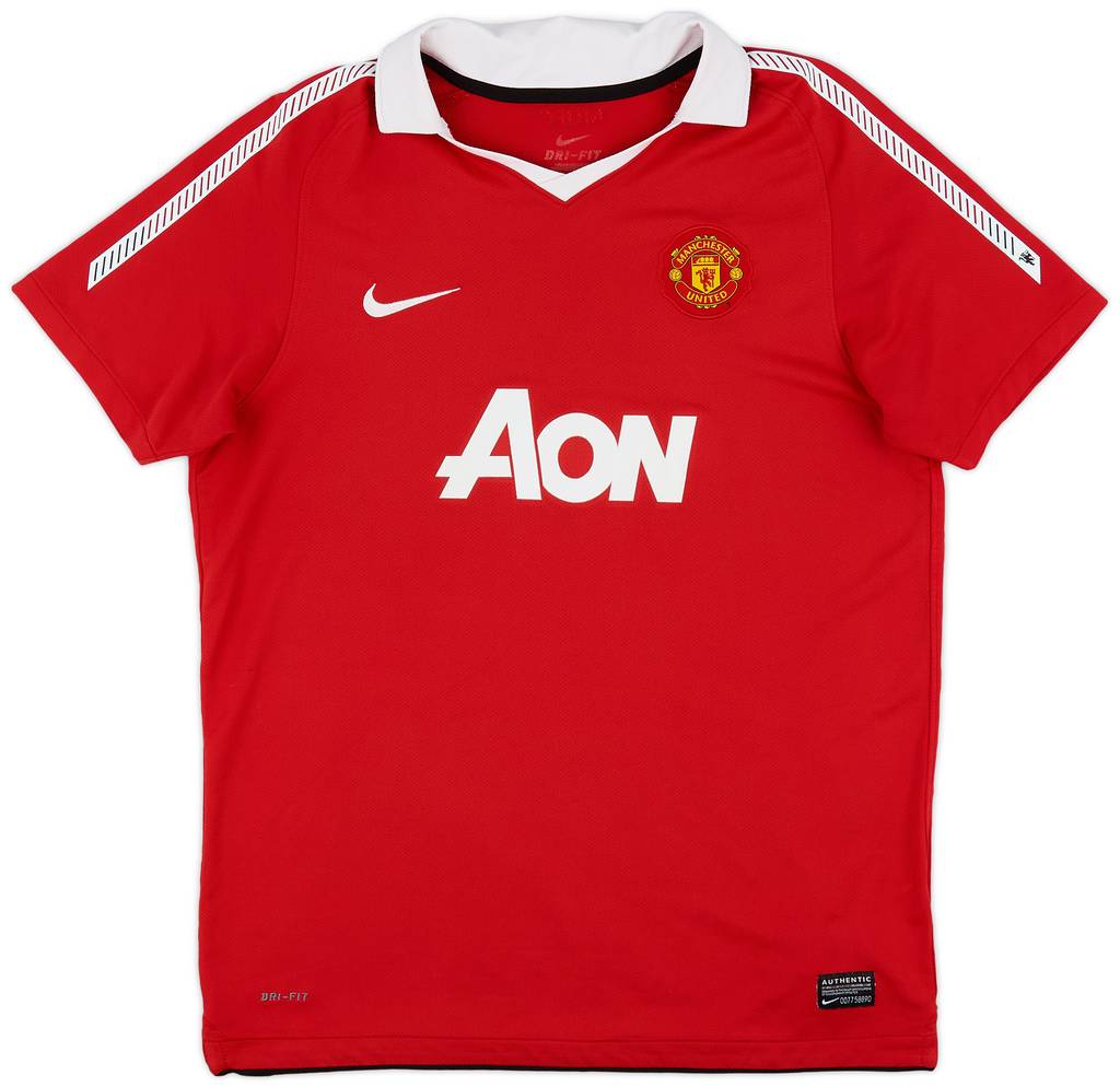 2010-11 Manchester United Home Shirt - 8/10 - (Women's XL)