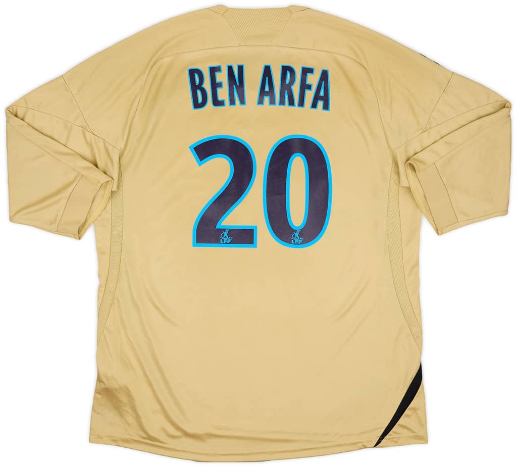 2008-09 Olympique Marseille Third Shirt Ben Arfa #20 - 7/10 - (XL)