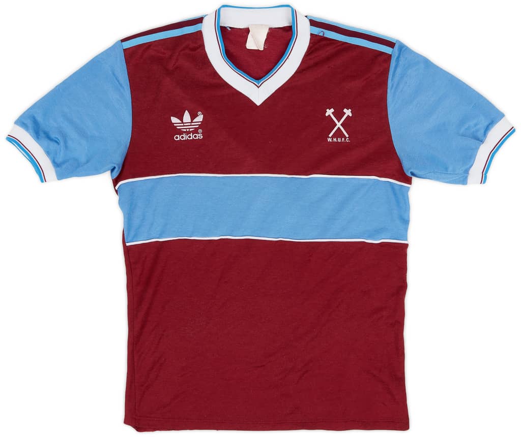 1983-85 West Ham Home Shirt - 8/10 - (M)