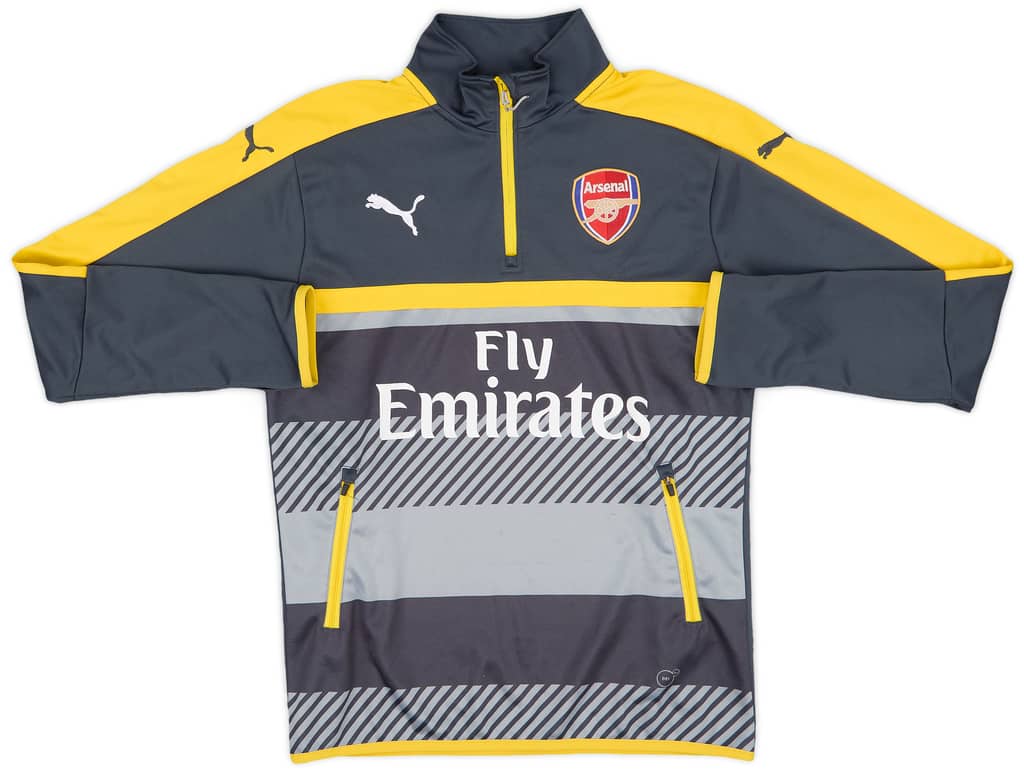 2016-17 Arsenal Puma 1/4 Zip Drill Top - 5/10 - (S)